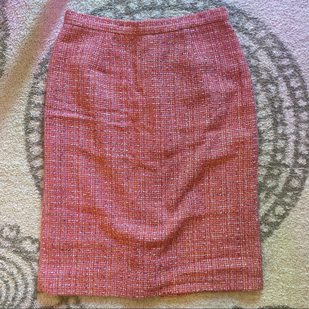 [VGUC] Talbots Pink Tweed Skirt
